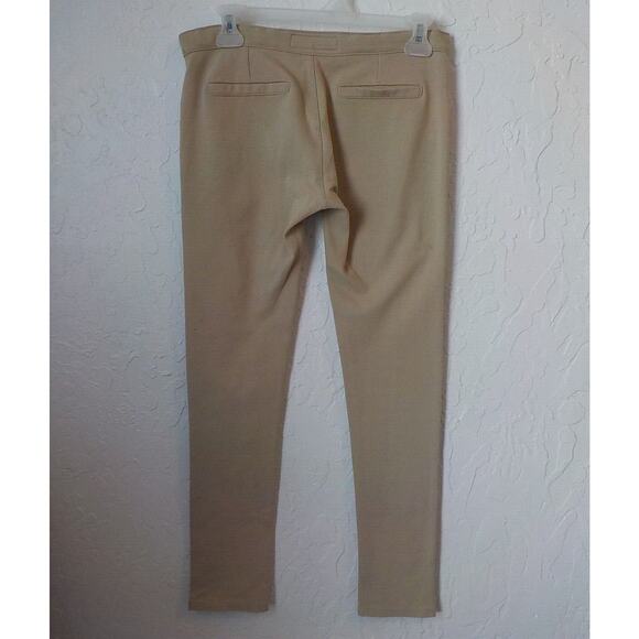 Old Navy Women 14 Beige Jeggins Ankle Pants Pull On Stretch Minimalist Casual - Picture 2 of 7